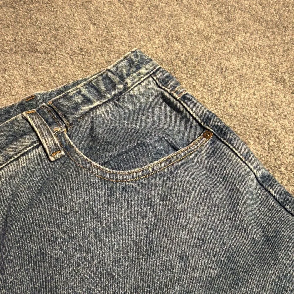Vintage L.L. Bean Denim Jeans Mens Size 46x29 Blue Straight Cotton Made Mexico